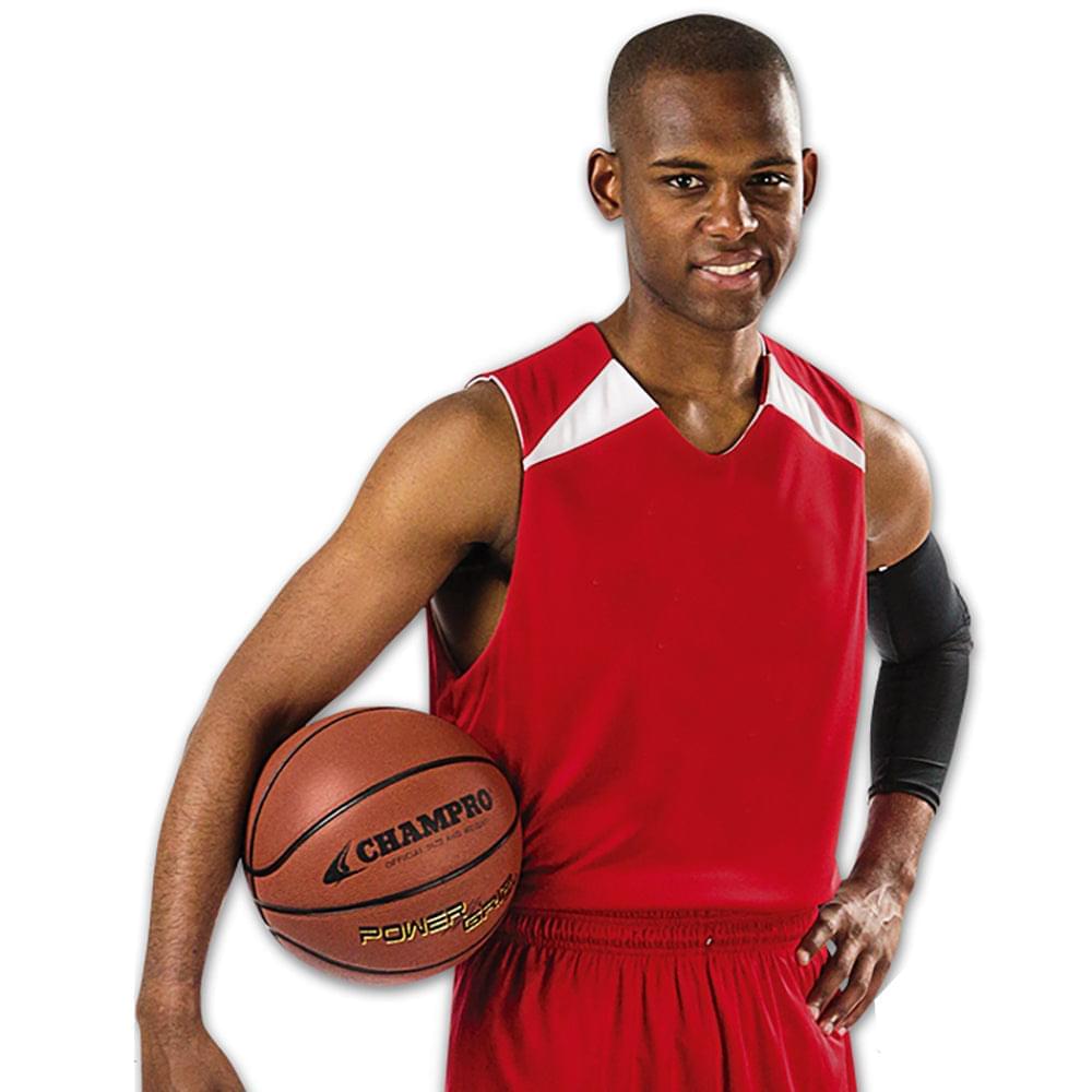 Birds Eye Mesh Reversible Men's Basketball Jersey Shoulder Trim, Adult