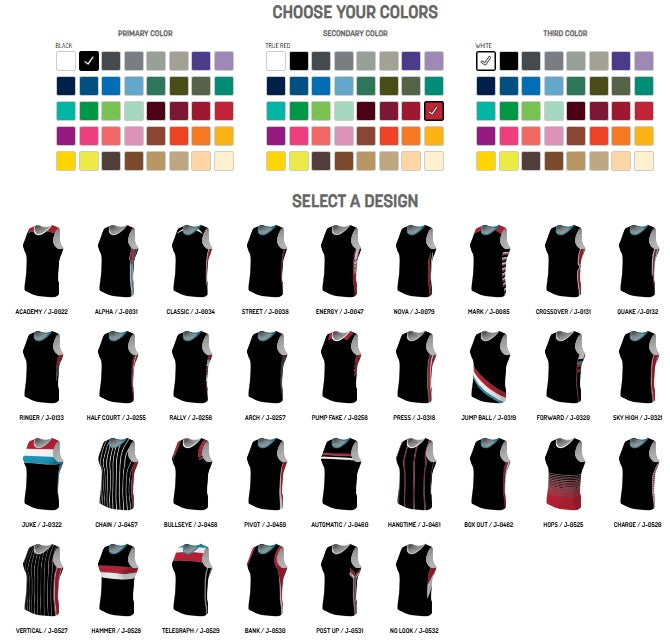LAT 3537 Color Chart – HK Sportswear
