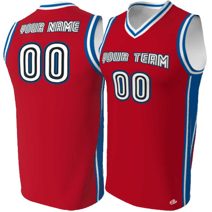 Retro Custom Basketball Jersey: Personalized Team Uniform