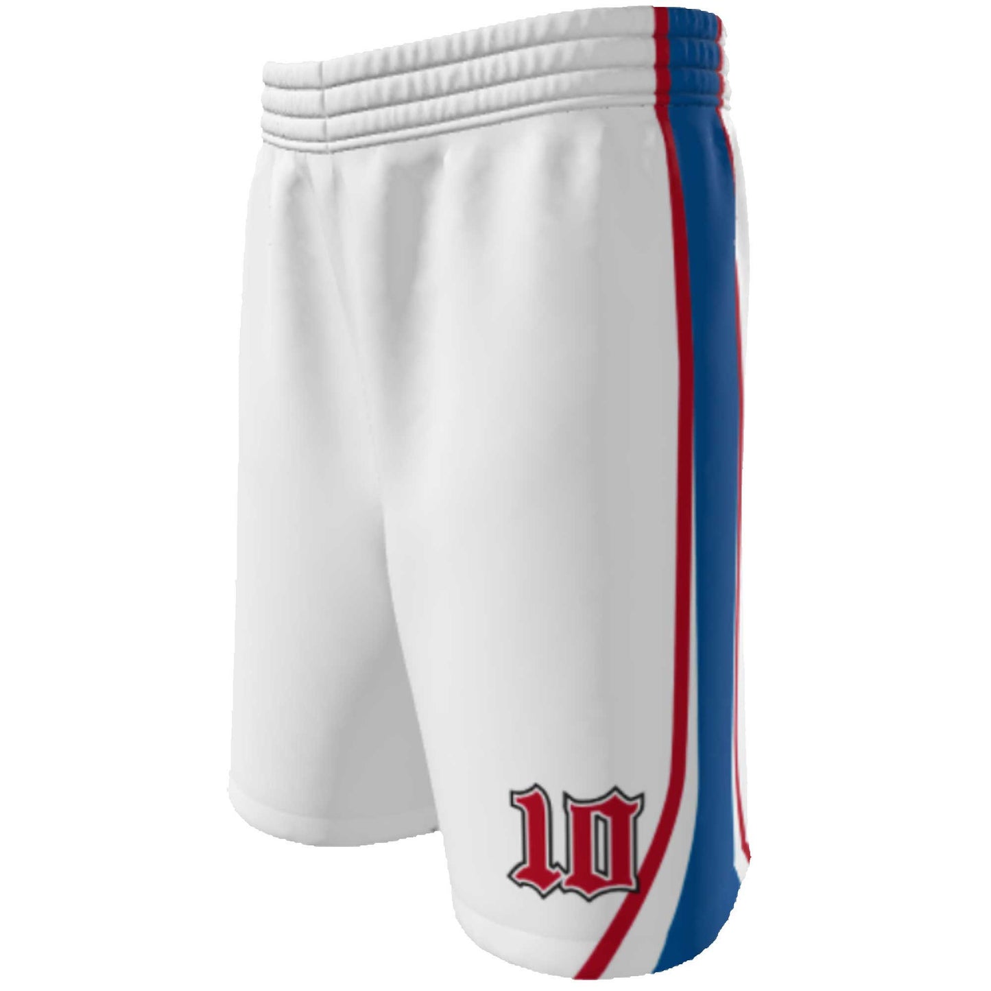 Custom Basketball Shorts: Old English Team Uniform, Player Name & Numbers