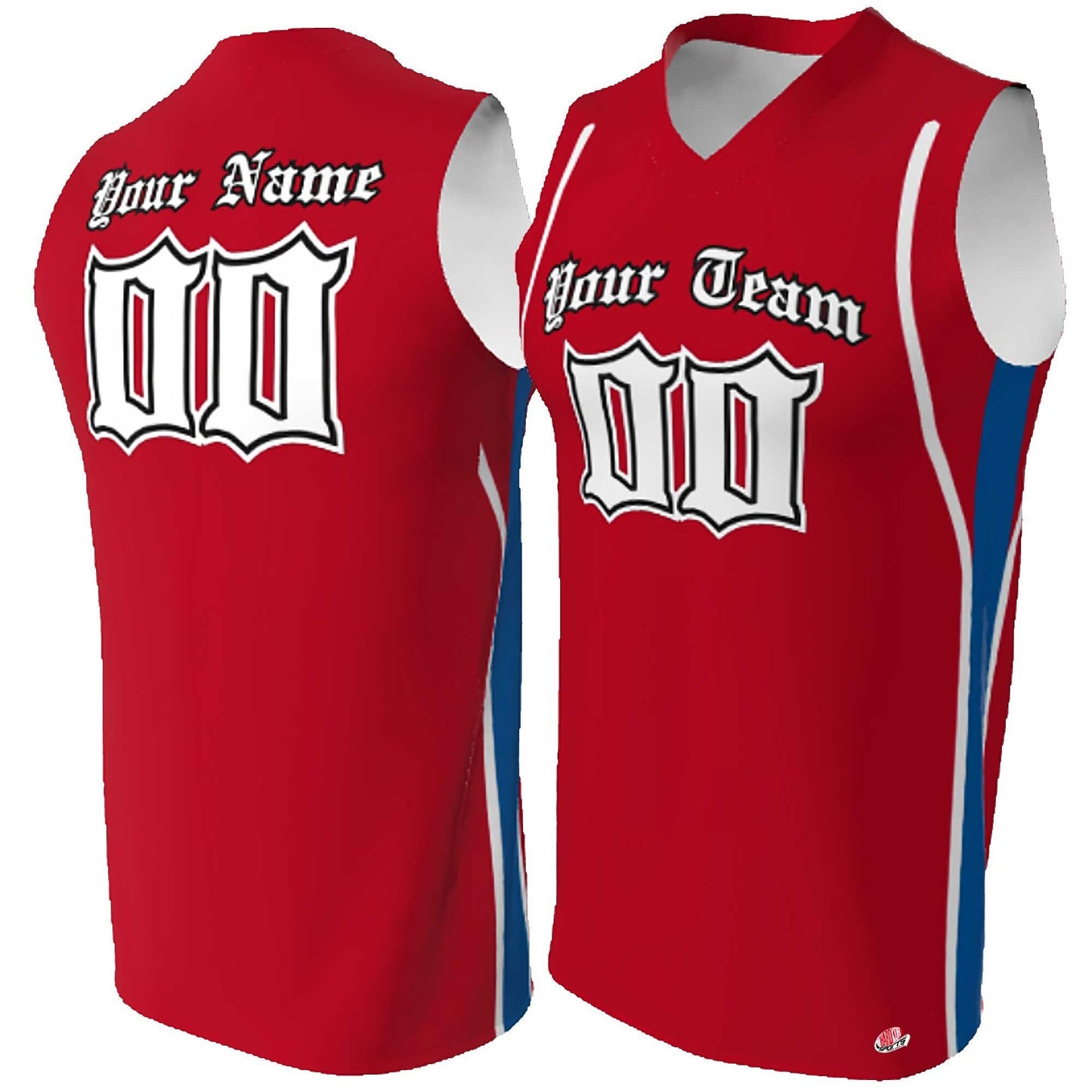 Custom Old English Basketball Jersey: Personalized Team Uniform