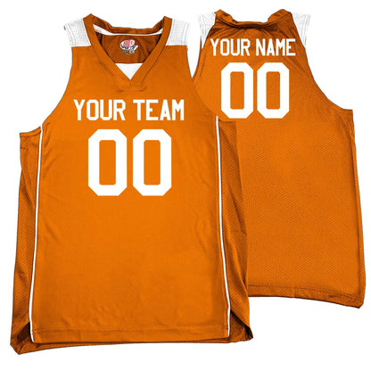 Custom Basketball Jerseys, 15 Colors, Piping Sides, Mesh Back, Contrast Shoulders | Includes Team name player Name numbers, Fully Customized