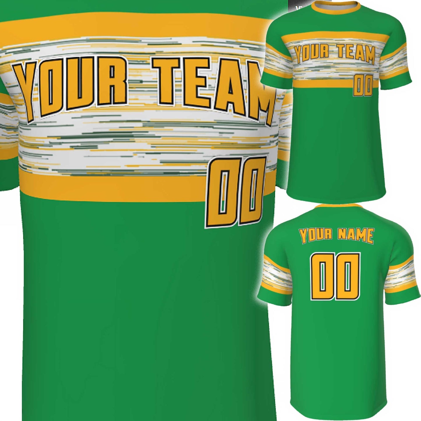 Custom Glitch Baseball Jersey: Retro Throwback Design, Sublimated Performance Tee