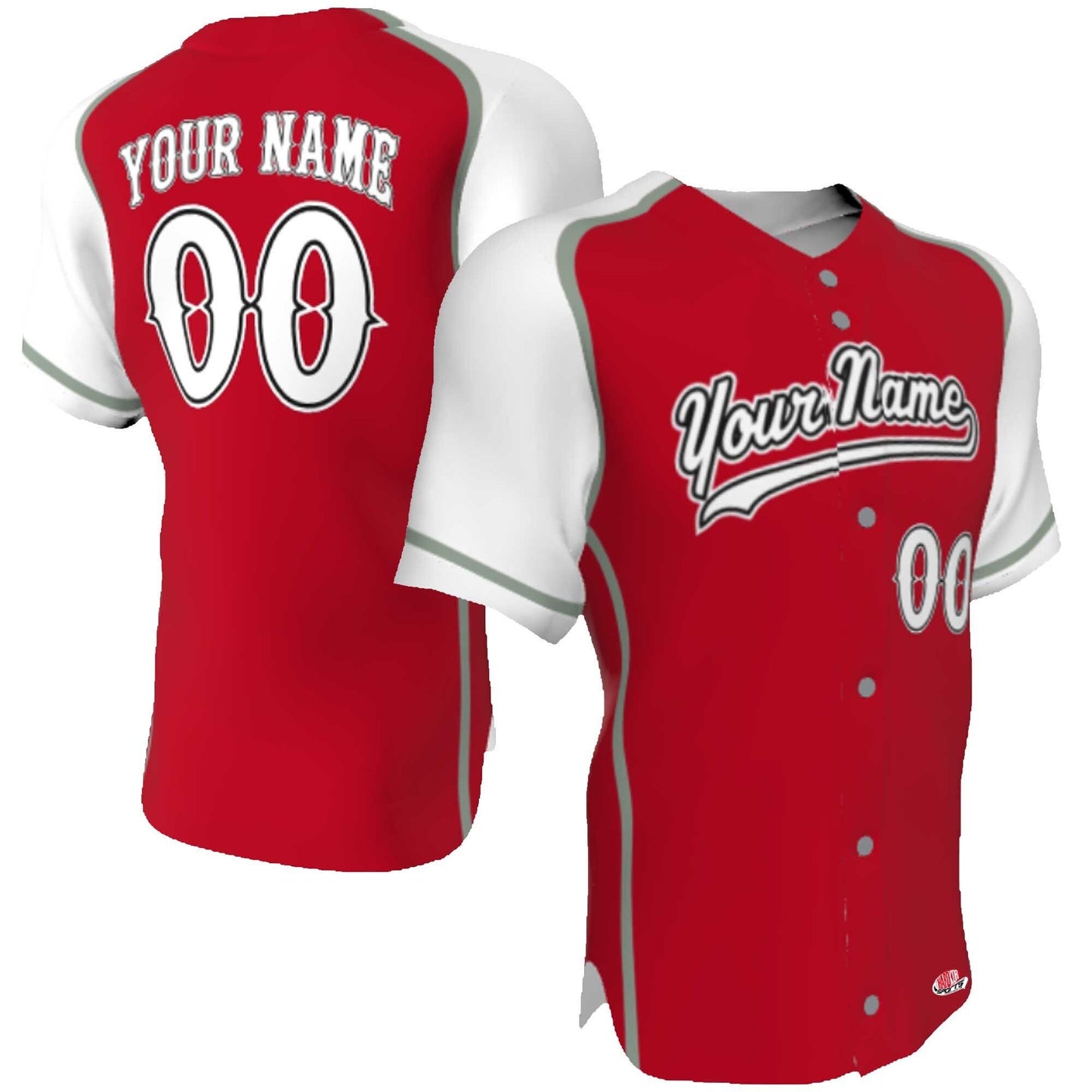 Custom Full Button Baseball Jersey: Personalized Team Uniform