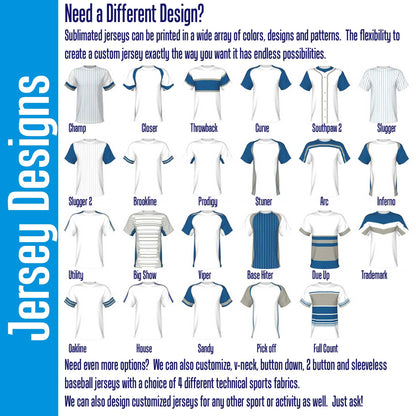 Custom 3-Color Baseball Jersey: Personalized Team Uniform