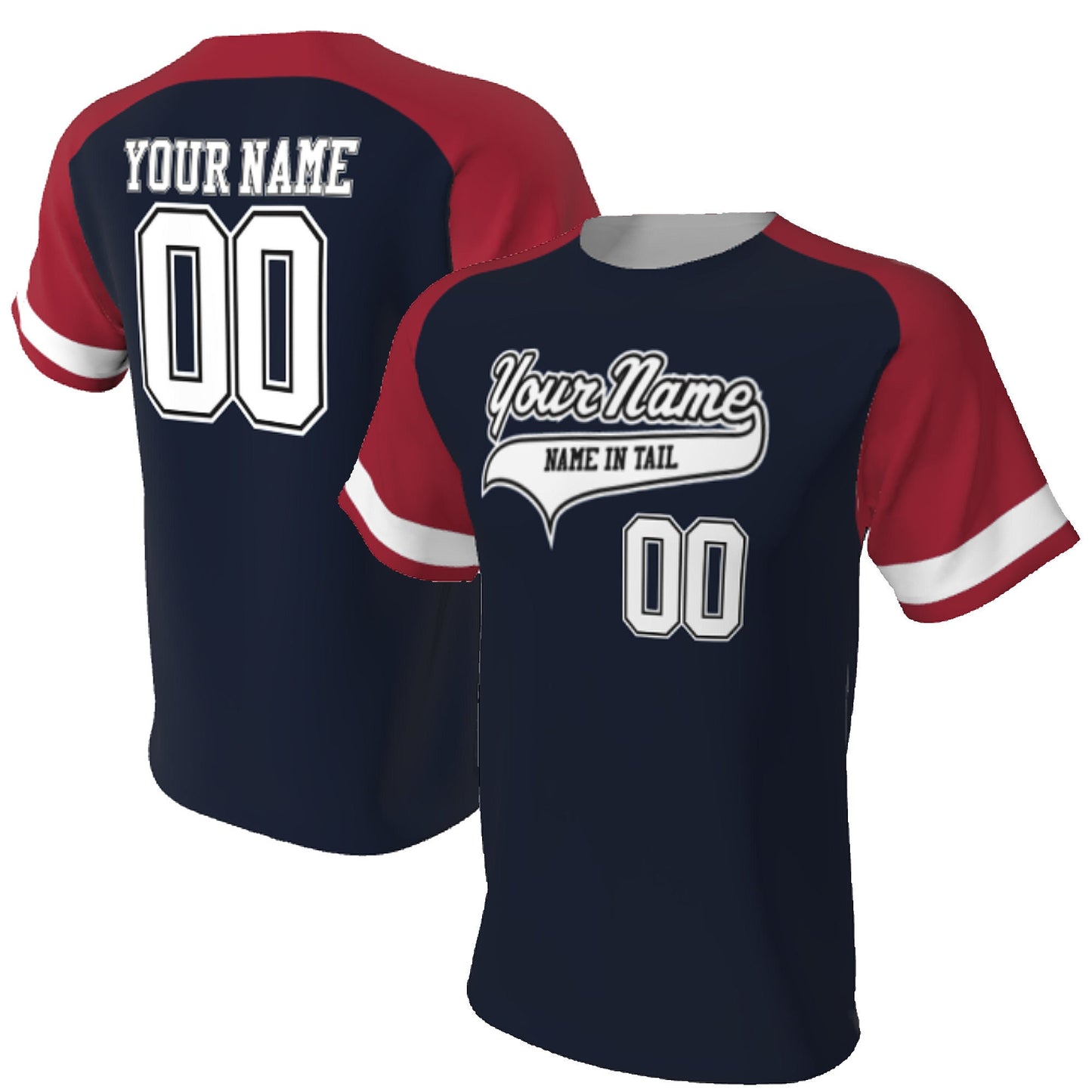 Custom 3-Color Baseball Jersey: Personalized Team Uniform
