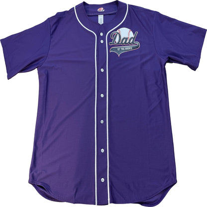 Mom of the Rookie, Button Up Real Baseball Jersey, Authentic pro style, Any Family Member, Dad, Sister, Brother, Your Name Number on back