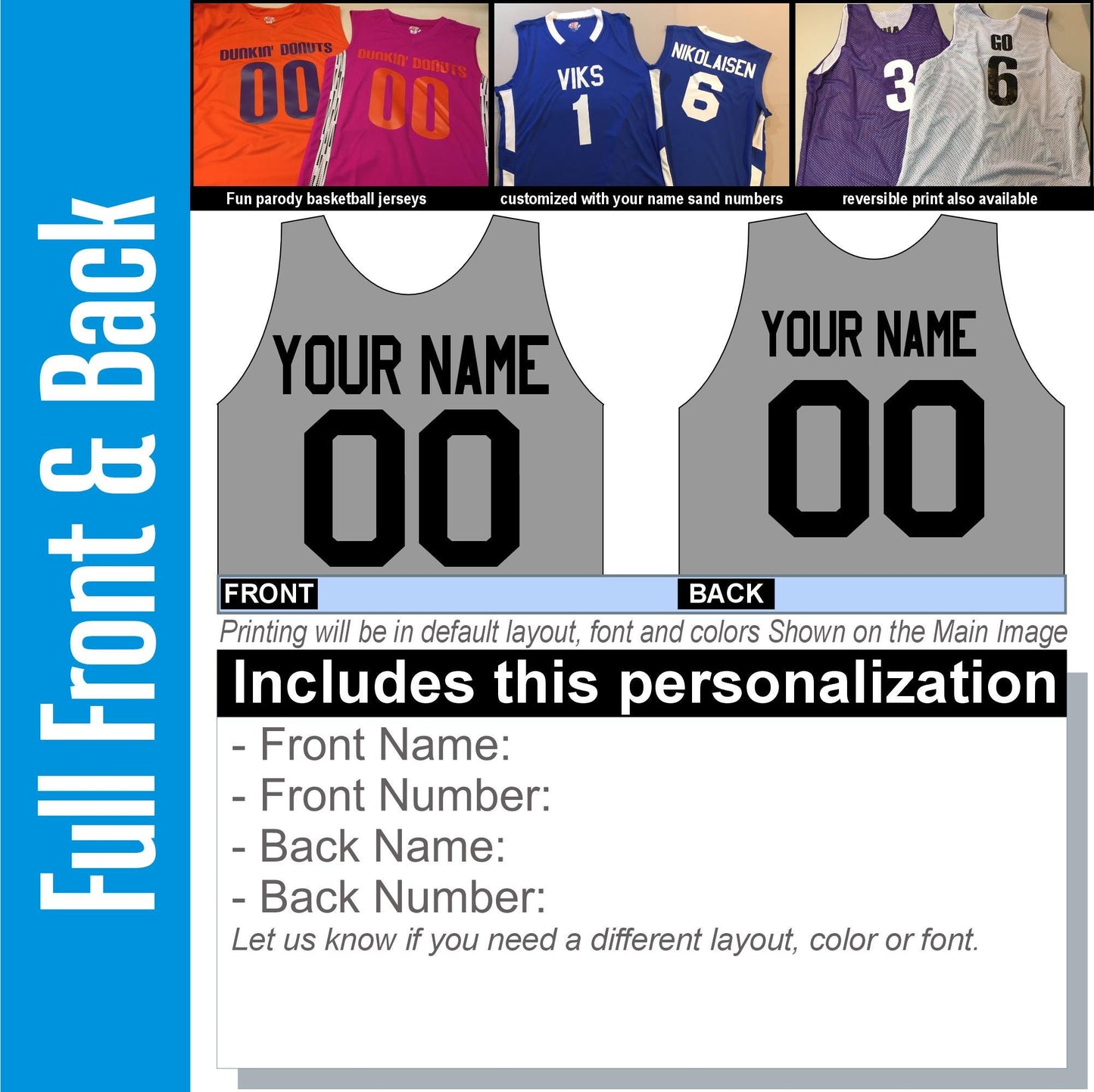 Scarlet Red, Black and white Custom Basketball Jersey Customized - your team or school with vinyl Add Basketball Shorts To make a Uniform
