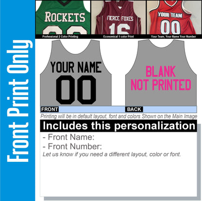 Scarlet Red, Black and white Custom Basketball Jersey Customized - your team or school with vinyl Add Basketball Shorts To make a Uniform