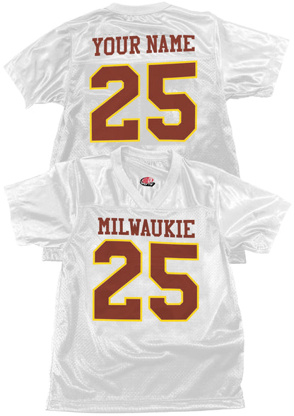 Custom Milwaukie High School Football Jersey, Your Name, Player Number or Graduation year - Gift of Nostalgia to Relive those Glory Days